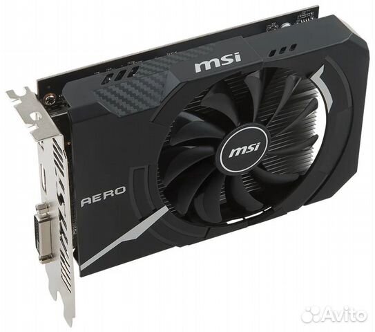 Видеокарта 4Gb MSI RX550 aero ITX OC (новая)