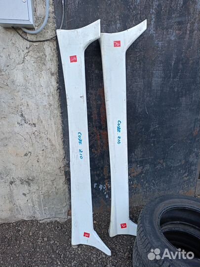 Обвесы Пороги Dolphin, Nissan Cube Z10