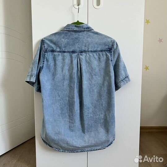 Джинсовая рубашка Gulliver 140