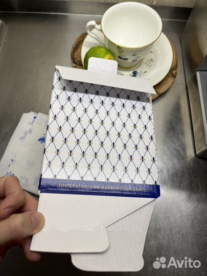 Чайная пара фарфор