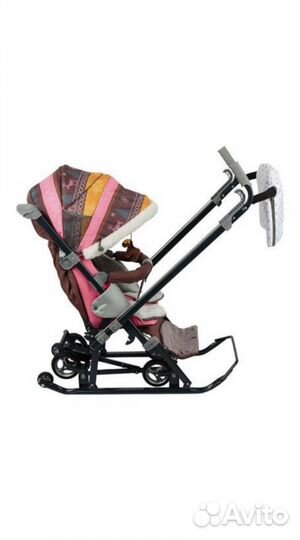Санки-коляска детские Ника