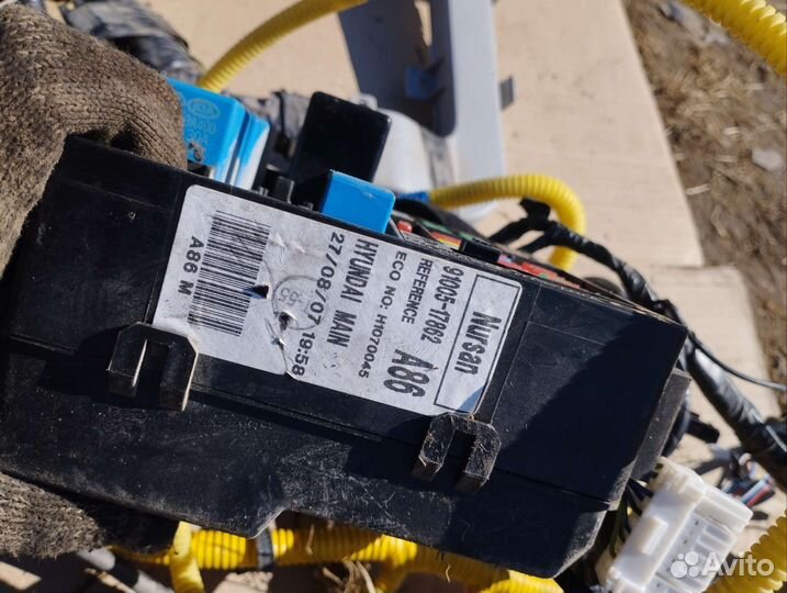 Салонная проводка Hyundai Matrix 1 1.6 МКПП