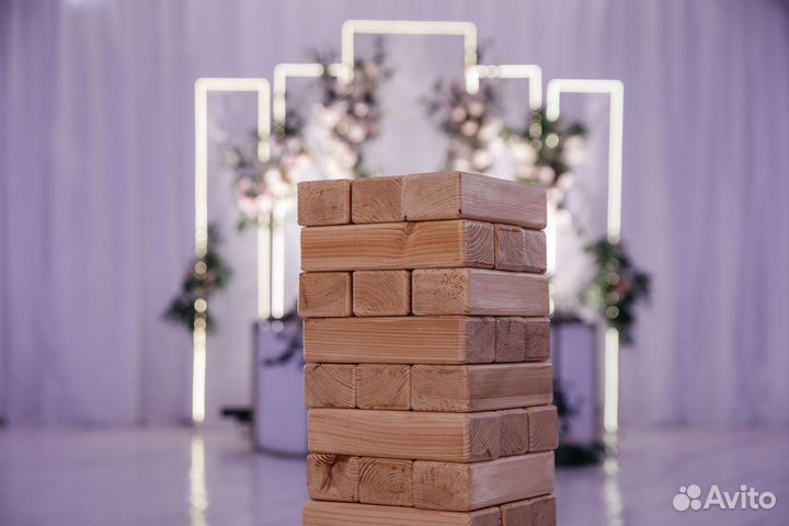 Аренда большой игры Дженга