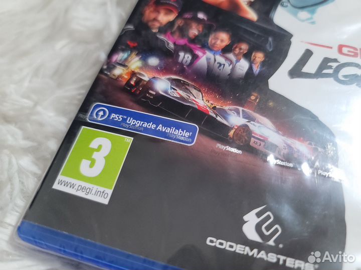 PS4 PS5. Grid: Legends. Новый диск
