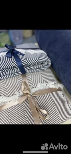 Плед покрывало хлопок