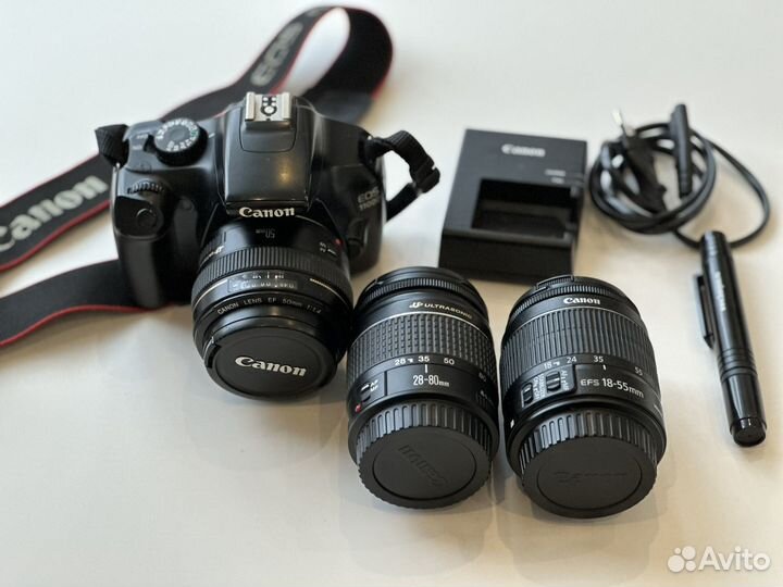 Зеркальный фотоаппарат canon 1100d