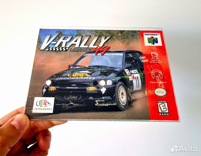 V-Rally edition 99 для nintendo 64
