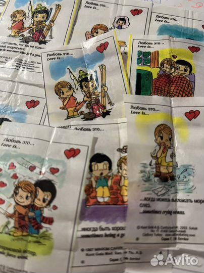 Вкладыши love is