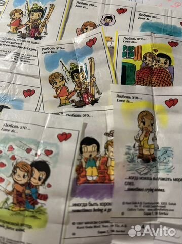 Вкладыши love is