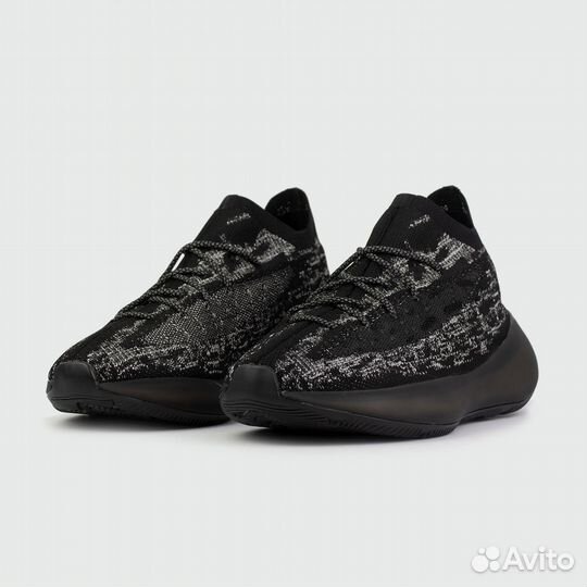 Кроссовки Adidas Yeezy Boost 380 Black White