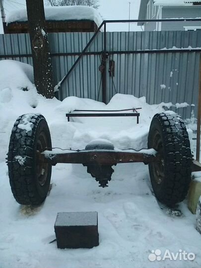 Задний мост в сборе. Передний редуктор