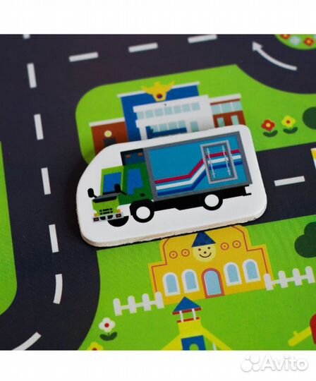 Конструктор магнитный «Городское движение»