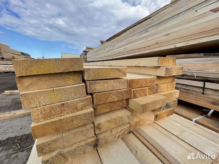 Доска обрезная 50х200