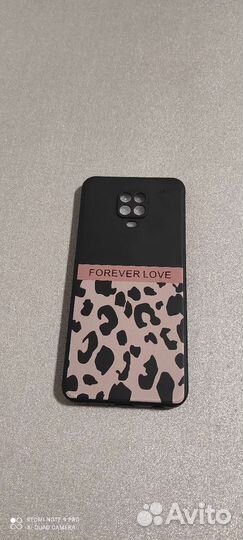 Чехол чёрный на xiaomi redmi note 9 pro