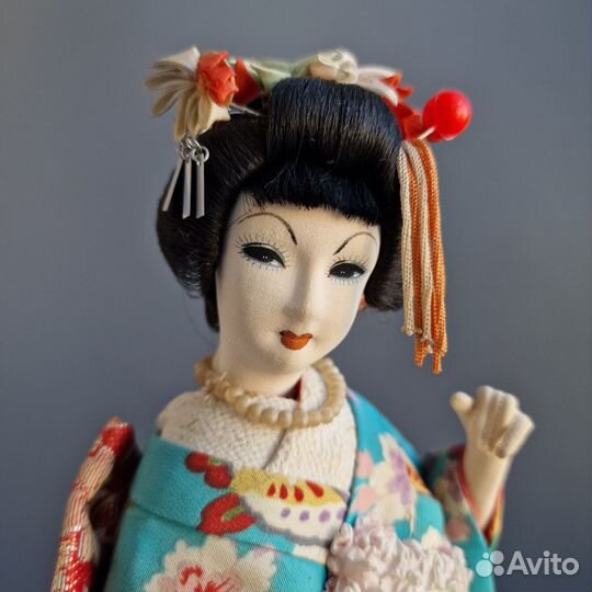 Сувенирная кукла гейша, Япония, 1950ые