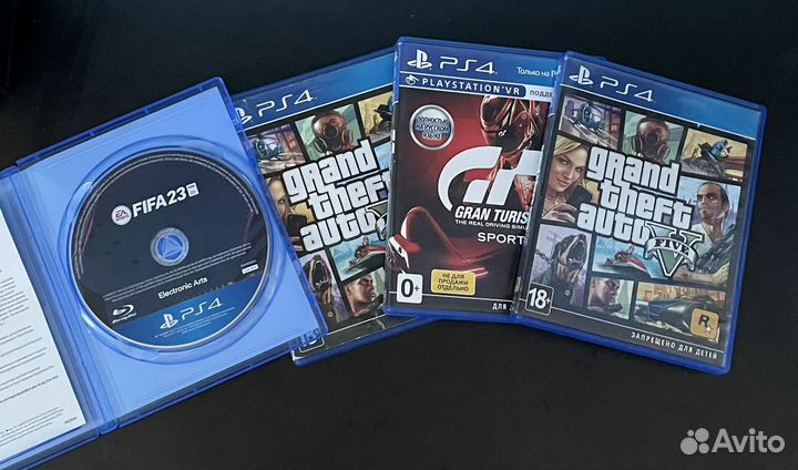 Диски на ps4/ps5 гта5