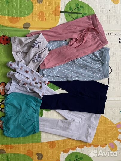 Детские вещи на девочку пакетом 86 92