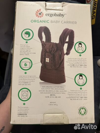 Рюкзак переноска кенгуру ergobaby