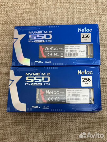 Ssd m2 netac 256gb