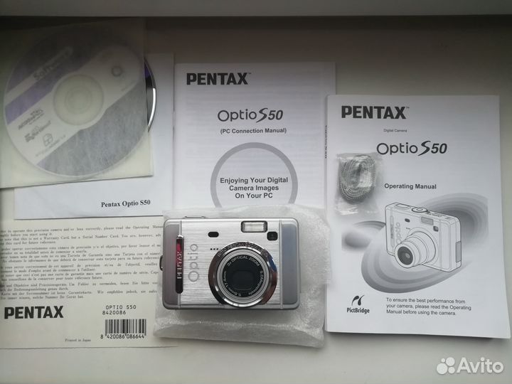 Фотоаппарат Pentax Optio S50 (новый)