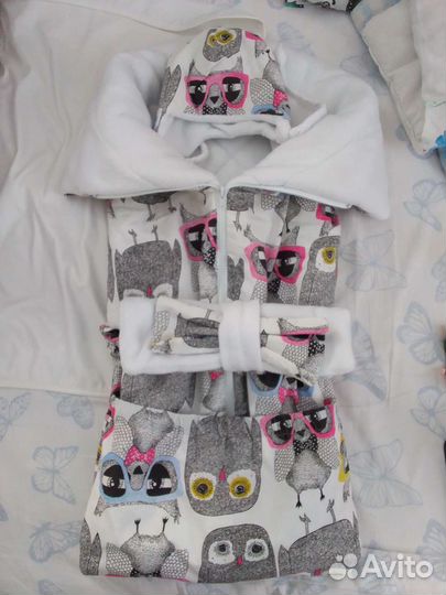 Конверт на выписку для девочки весна зима осень