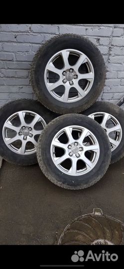 Литые диски с зимней резиной