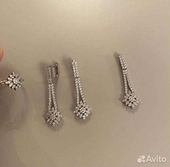 Серебряный комплект