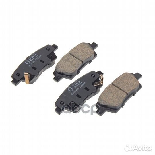 Колодки задние hyundai Genesis 14- GIJ09406 ganz