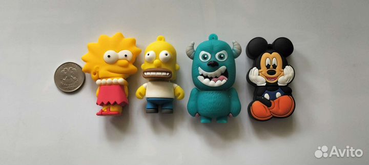 32 gb/ 8gb мультгерои USB флэшка(карта памяти)