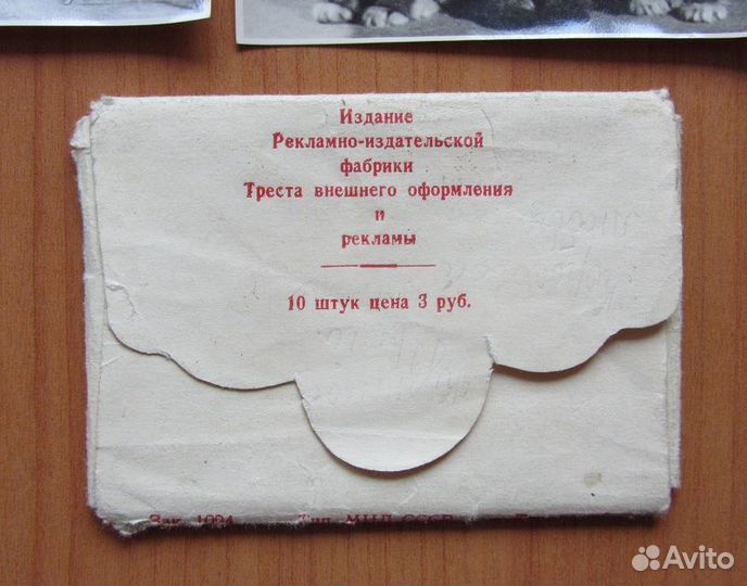 Веселые котята. Набор мини фото. Винтаж