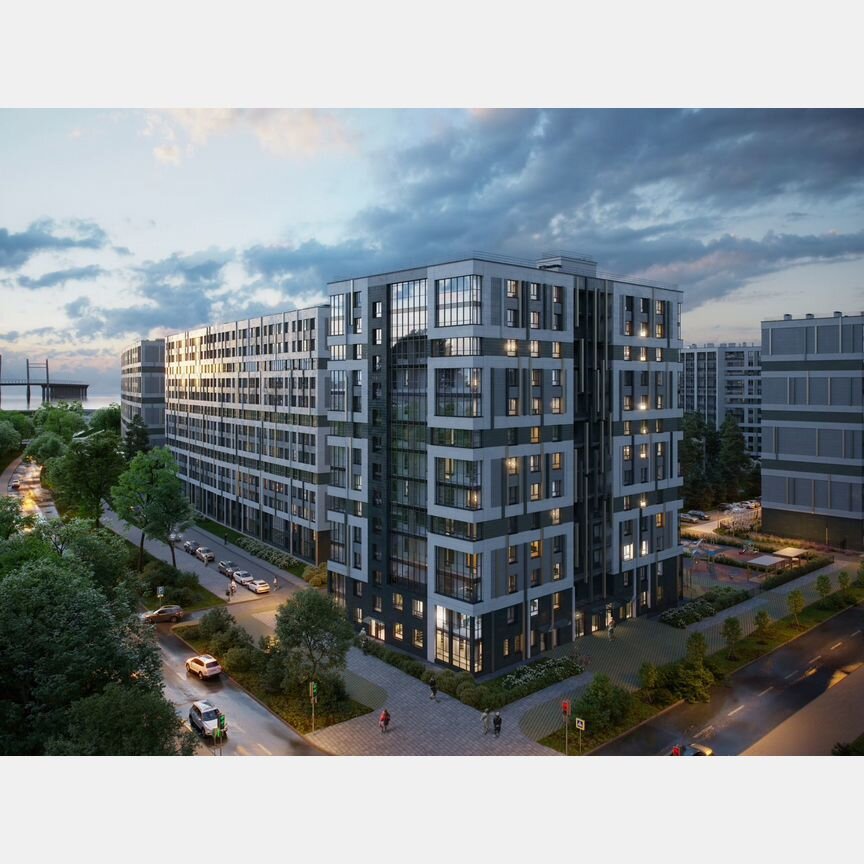 Квартира-студия, 29,7 м², 13/13 эт.