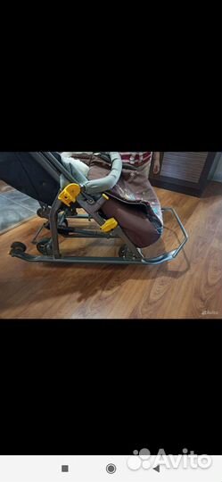 Санки с колесами