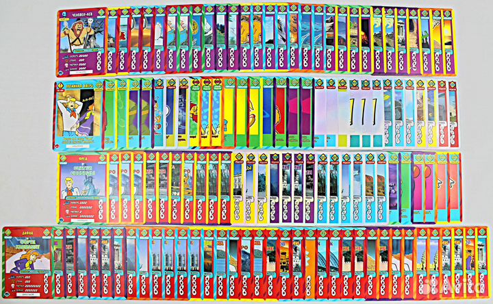 Скуби-Ду Великие Тайны Мира Карточки 2012, 127 шт