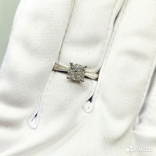 Золотое кольцо с камнем 16,5р