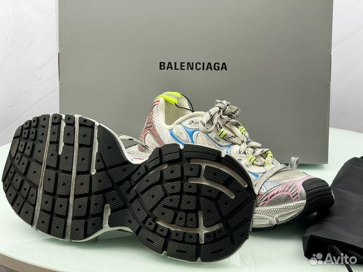 Кросовки Balenciaga 3XL Sneaker White Blue Red