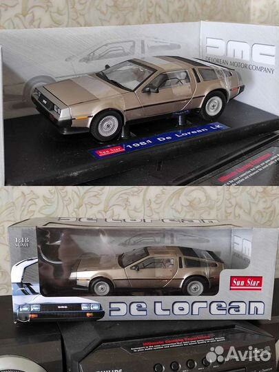 1981 DeLorean DMC-12 1/18 SunStar