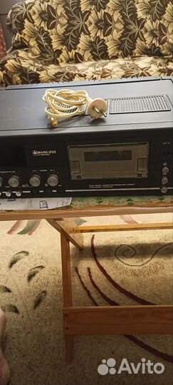 Кассетный магнитофон маяк 233