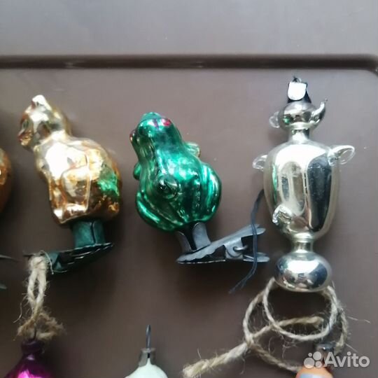 Елочные игрушки СССР