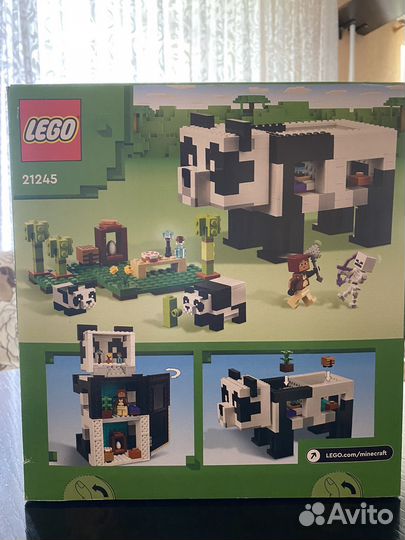 Lego Minecraft Дом панды 21245