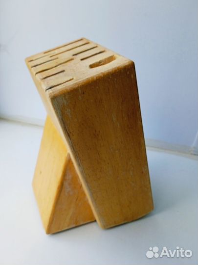 Подставка для ножей деревянная