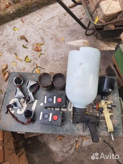 Краскопульт рюмки пепельницы и т.д