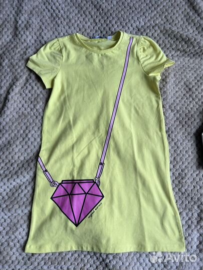 Фирменные вещи для девочки 120-130
