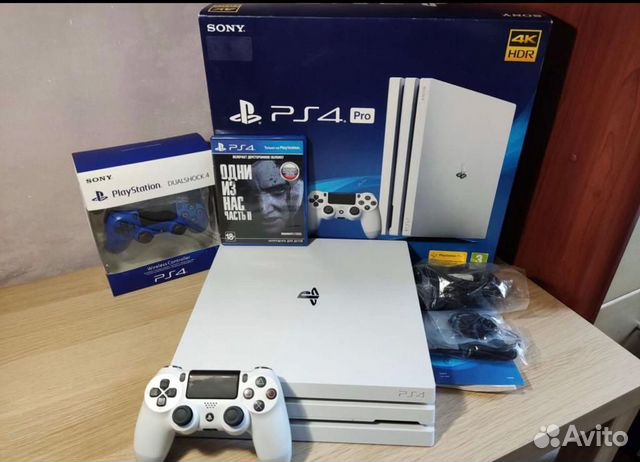 Новая Sony PlayStation 4 PRO 1 Tb (white) NEW купить в Москве с ...