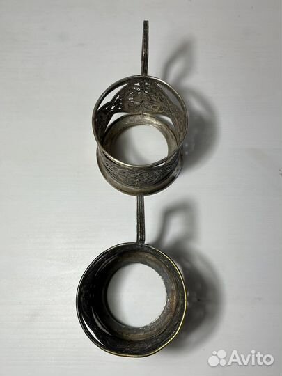 Подстаканники скань филигрань кам и Казаково, СССР