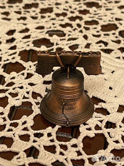 Колокольчик Филадельфия металл Колокол Свободы