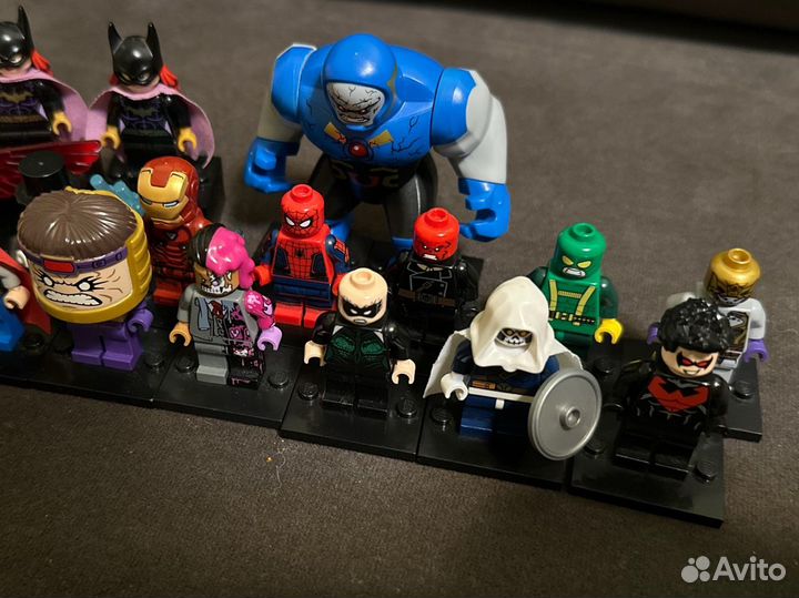 Lego super heroes DC Marvel фигурки