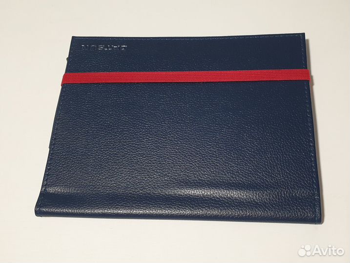 Кожаная сумка для сервисной книжки datsun