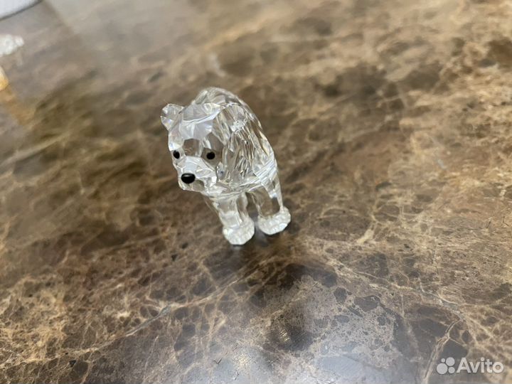 Мишка swarovski фигурка