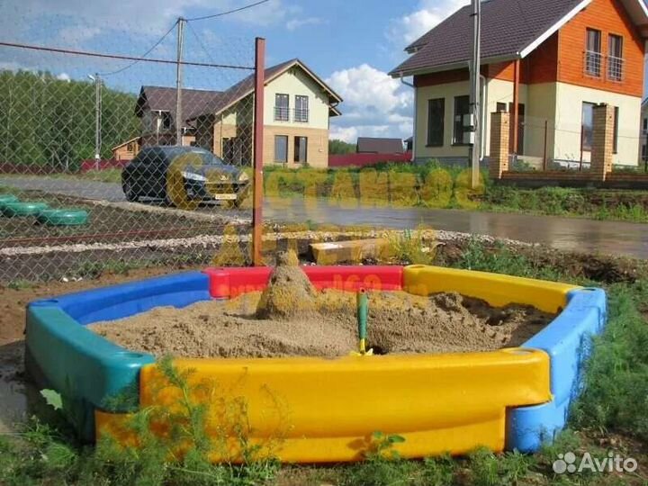 Детская песочница пластиковая