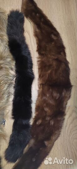 Воротник натуральный мех